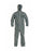 DuPont Tychem 6000 Coveralls - Tychem 6000FR Zipper Front Coverall with Hood, Elastic Wrist and Ankle, Storm Flap, Gray, Size S, , NFPA 1992 and 2112, Berry Compliant - TP198TGYSM0002BN