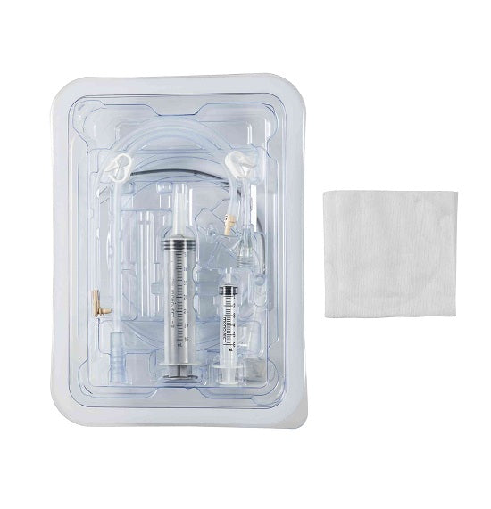 Avanos Medical MIC-KEY Low-Profile Feeding Tube Kits - MIC-KEY Gastrostomy Feeding Tube Kit with Balloon, 14 Fr, 1.7 cm Stoma Length - 0120-14-1.7