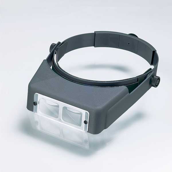 Donegan Optical Company OptiVISOR LX Headband Magnifier - OptiVISOR LX Magnifier with 8" Focal Length and 2.5x Magnification - LX-5