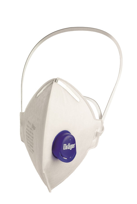 Draeger X-plore N95 1750 Respirator Masks - MASK, XPLORE, 1750, W/VALVE - 3951321