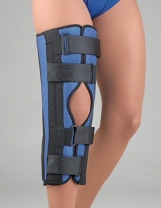 BSN Medical Breathable Universaltri-Panel Foam Knee Immobilizer Blue Universal