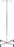 Drive / DeVilbiss Healthcare Economy IV Poles - Economy 2-Hook, 4-Leg IV Pole, Silver Vein - 13033SV