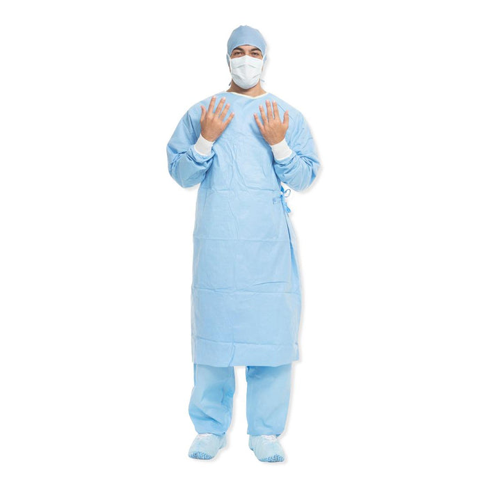 Halyard Health Aero Blue Performance Surgical Gowns - GOWN, SURGICAL, AERO BLUE, XXL, X-LONG - 43624NS