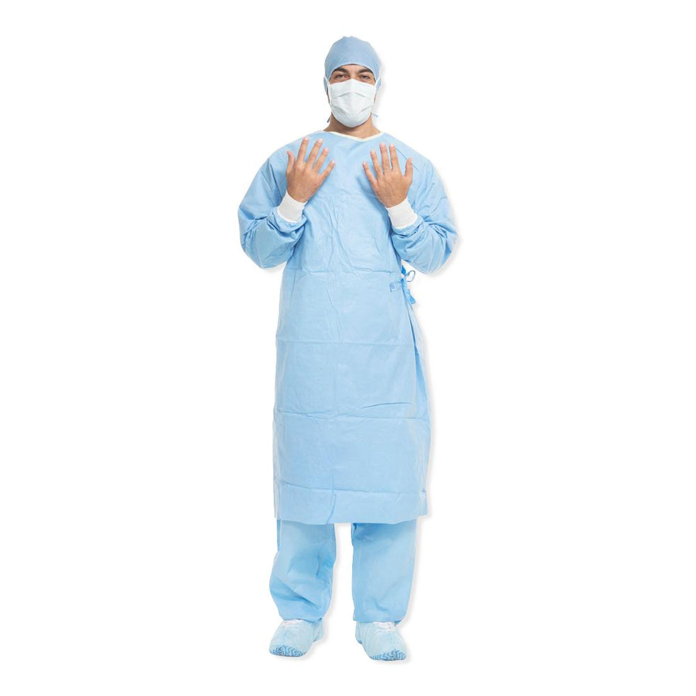 Halyard Health Aero Blue Performance Surgical Gowns - MBO-GOWN, AERO BLU PRFRMNC, SRGCL, XLNG, L - 41724