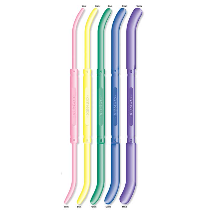 Gynex Dilator Singles - Disposable Dilator, 5 mm to 6 mm, Single-Use - 4240