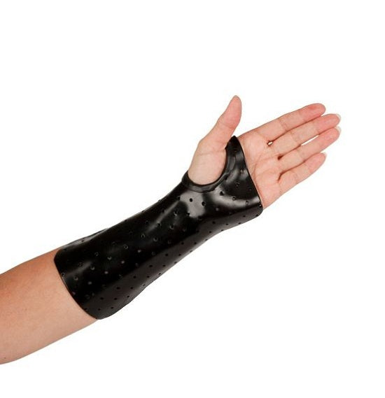 Black Thermoplastic Splints