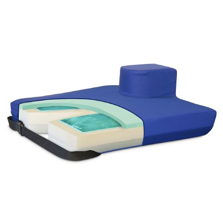 Medline Pressure Redistribution Foam Cushion with Cutout