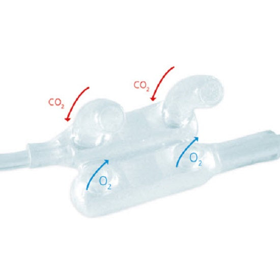 Flexicare Dual Nasal Cannulas - Dual Nasal Cannula, Male Luer Lock, Neonatal - 329-032-13-125U