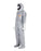 DuPont Tychem 6000 Coveralls - Tychem 6000 Coverall with Face Seal, Gray, Size XL, Cat. III, Type 3B/4B/5B/6B - TF611TGYXL000111