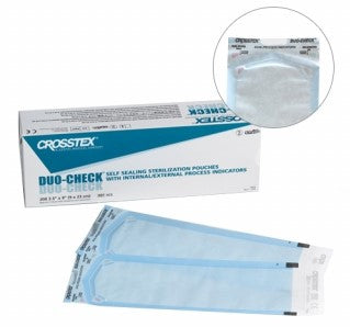 SPS Medical Duo-Check Sterilization Pouches - Duo-Check Self-Seal Sterilization Pouch, 3.25" x 9" - SCQ