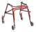 Drive DeVilbiss Nimbo Posterior Walker - Nimbo Posterior Walker, Castle Red, Size XS, 15.5"-19.5" Handle Height - KA1200-2GCR