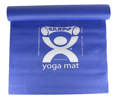 CanDo Exercise Mat - Yoga Mat Blue