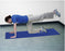 CanDo Exercise Mat - Yoga Mat Blue