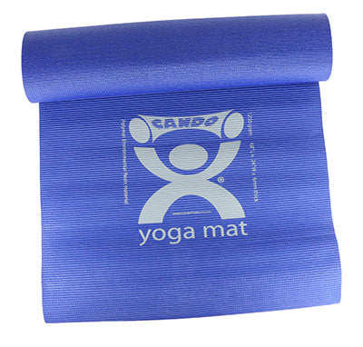 CanDo Exercise Mat - Yoga Mat Blue