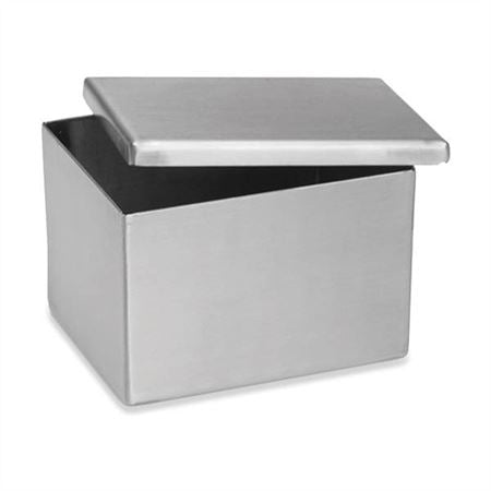 Stainless Steel Stain Trays and Dishes 30-Slide Dish and Cover