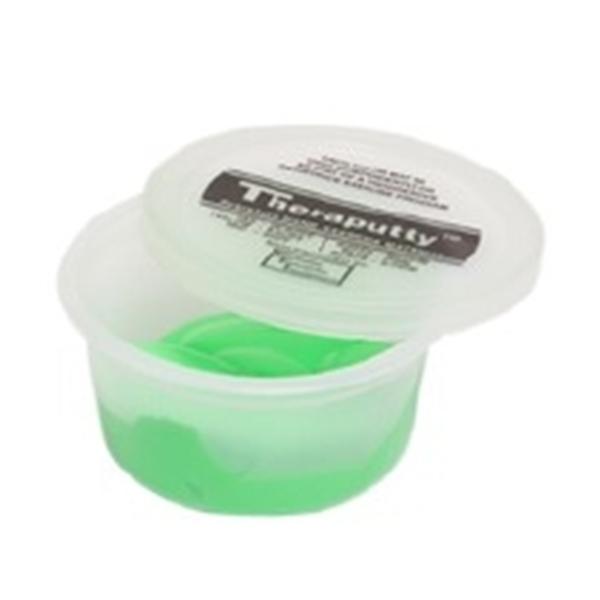 Fabrication Enterprises Putty Exercise CanDo Theraputty Green Medium 3oz Ea