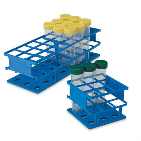 30mm Tube Racks Half Size - Holds 9 tubes - 4.3"L x 4.3"W x 3.3"H - Not available in Yellow