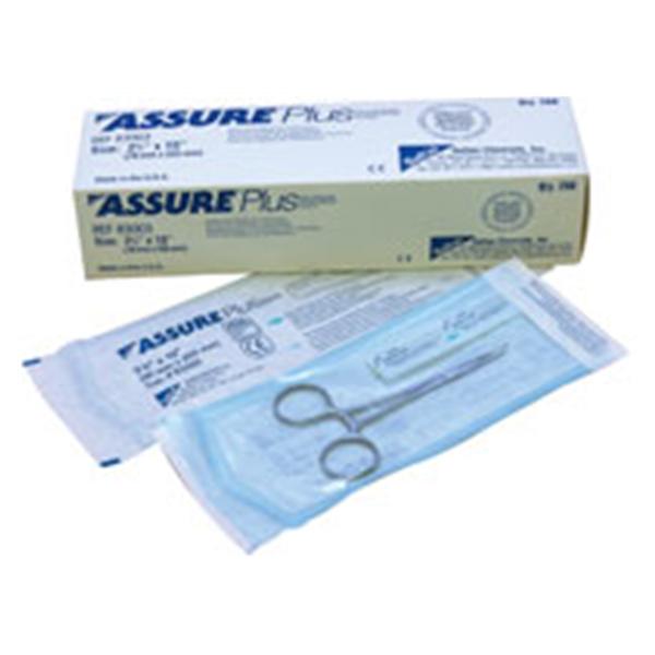 Denstply Sirona Preventive Pouch Sterilization Assure Plus 11 in x 16 in Aq Tnt/Wht 100/Bx, 10 BX/CA (83080)