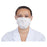 Denstply Sirona Preventive Face Mask Tie On Com-Fit Super Sensitive White 300/Ca