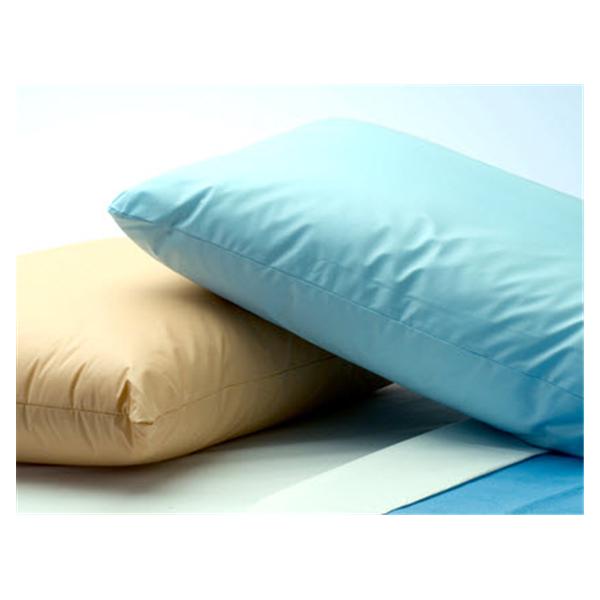 Pillow Factory Pillow Hospital CareGuard Blue Vnl Cvr Medium Loft Size Medium Ea, 12 EA/CA (51109-011)