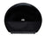 Essity Tork Mini Jumbo Bath Tissue Roll Dispensers - Mini Jumbo Bath Tissue Roll Dispenser with Reserve, Black - 555028A