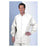 Fashion Seal Jacket Warm-Up 65% Polyester / 35% Cotton Unisex Wht Lg 2Pckt Ea (7709-L)