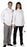 Medline Knot Button Chef Coats - Long-Sleeve Chef's Coat, White, Size 58 - 335ERS58