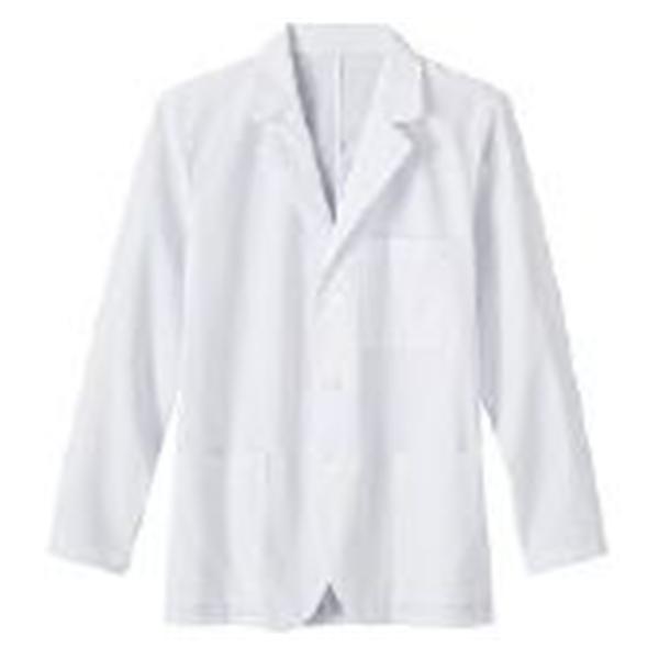 White Swan Uniform Lab Coat Consultation Poly/Ctn META Fundamentals M Wht Sm 30" Ea