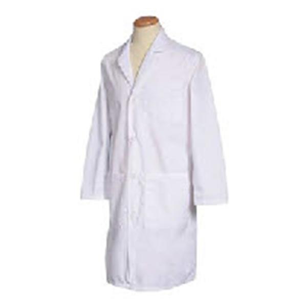 Fashion Seal Lab Coat 65% Polyester / 35% Cotton Unisex White 3X Large 41" Ea