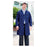 META By White Swan Lab Coat 65% Polyester / 35% Cotton META Unisex Navy Small 40" Ea (6116-014-S)