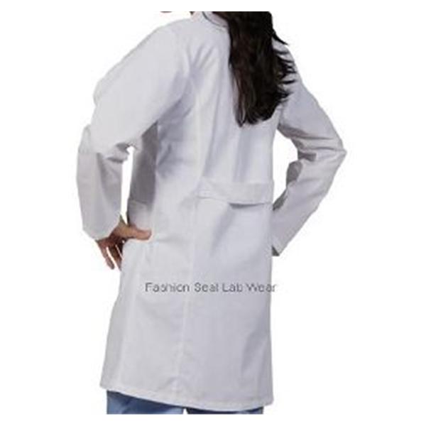 Fashion Seal Lab Coat 80% Polyester / 20% Cotton Womens White X-Small 36 in Ea