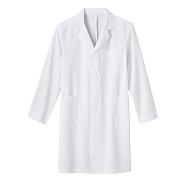 White Swan Uniform Lab Coat Cotton / Polyester Blend META Mens White Sz 46 46 in Ea