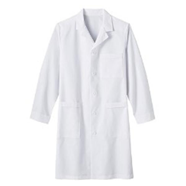 White Swan Uniform Lab Coat Poly/Ctn Meta Nano-Care M Wht XL 39" Ea