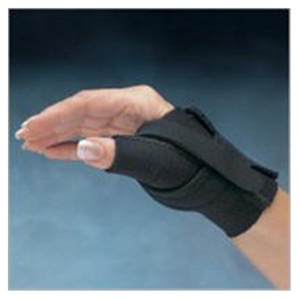 Northcoast Medical Splint Sprt Cmfrt Cl Adlt + Thmb CMC Rstrctn Neo Blk Sz Md Rt Ea