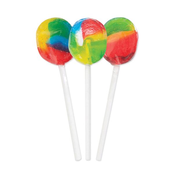 Office Supplies & Practice Mkt Sugar Free Lollipops Assorted Rainbow 170/Pk