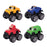 Office Supplies & Practice Mkt Toy Monster Trucks Assorted Colors Plastic 36/Bg