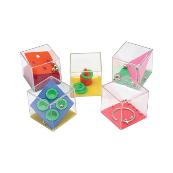 Office Supplies & Practice Mkt Toy Cube Puzzle Assorted Colors Plastic 24/Pk