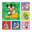 Office Supplies & Practice Mkt Stickers 2.5 in x 2.5 in Disney Pals Assorted 100/Rl