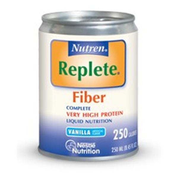 Nestle Healthcare Nutrition Replete Fiber Liquid Tube Feeding Formula Vanilla 8.45oz 24/Bx