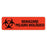 Office Supplies & Practice Mkt Label Biohazard Red Fluorescnt3Wx1H 500/Rl