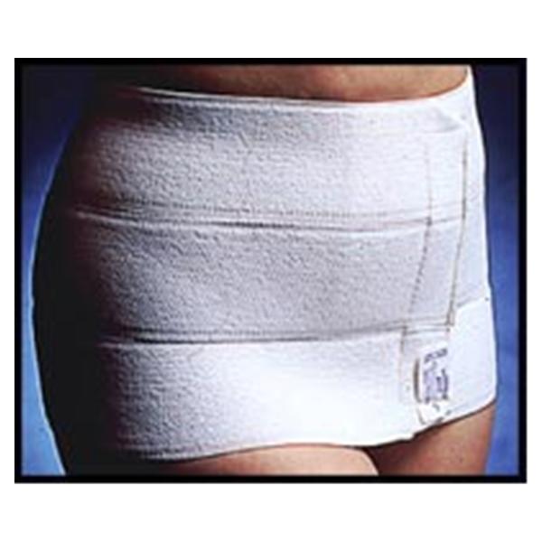 Dale Medical Products  Binder Compression Abdominal Elastic Three Panel Size 9" Small Ea