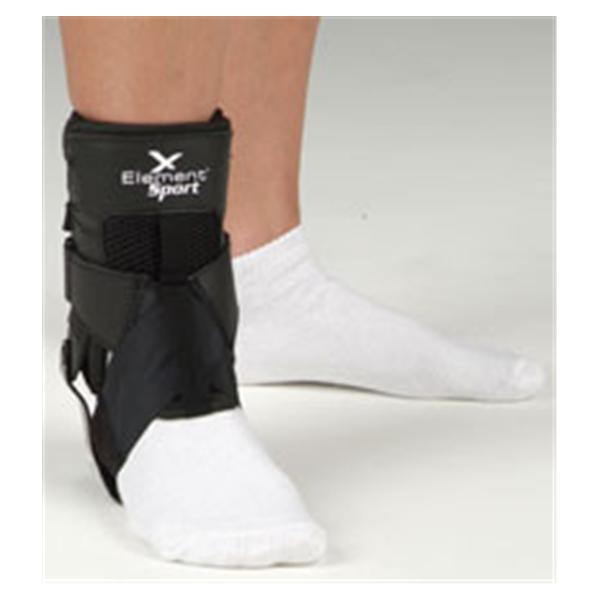 Deroyal Industries  Brace Element Sports Adult Ankle Black Size Small Right Ea