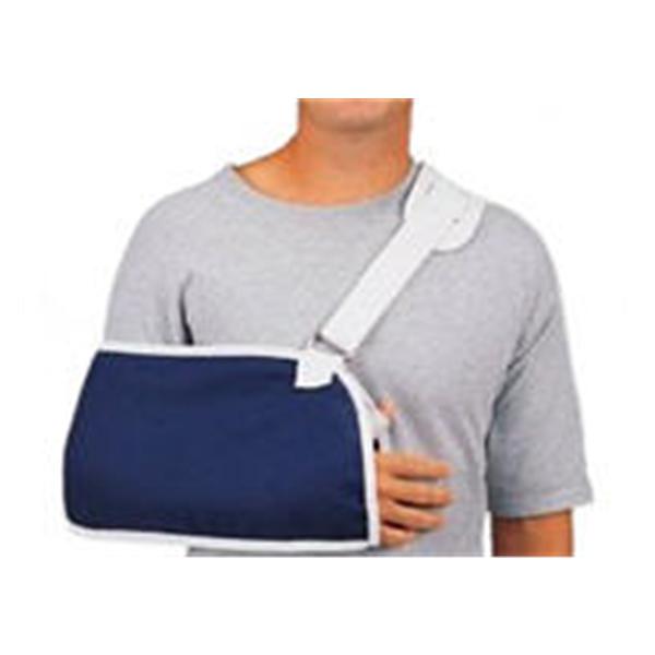 Deroyal Industries  Sling Immobilizer Custom Arm Canvas Navy Size Medium Ea