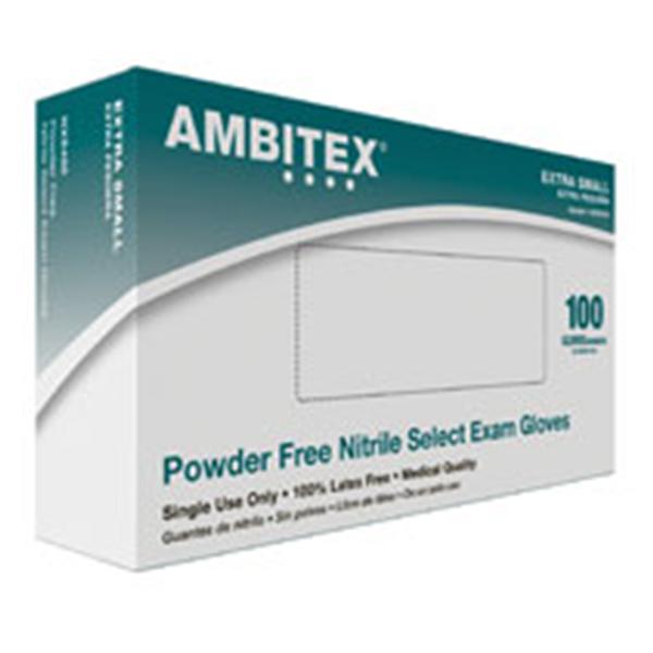 Henry Schein  Gloves Exam Ambitex Select PF Nitrile LF XS Royal Blue 100/Bx, 10 BX/CA (NXS400)