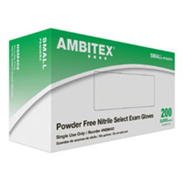 Henry Schein  Gloves Exam Ambitex Select PF Nitrile LF XS Blurple 200/Bx, 10 BX/CA (NXS402)