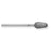 Premier Medical Bur PBS Diamond 3/32" #D-8 Bud Stainless Steel Ea