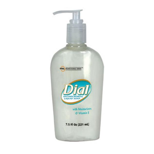 Dial oration Soap Antimicrobial Liquid Dial 7.5 oz Wood Citrus 12/Ca