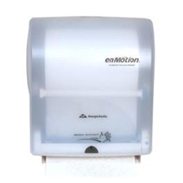 Georgia Pacific Towel Dispenser Automatic enMotion Translucent White Ea