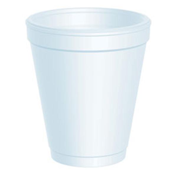 Wup Company Cup Drinking Styrofoam 8 oz White 25/Pk, 40 PK/CA (DART8J8)