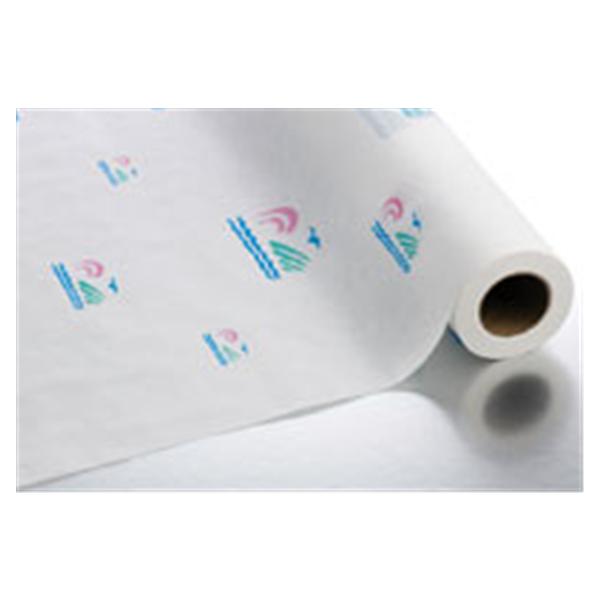 Graham Medical Table Paper Exam Crepe 18 in x 125 Feet Seascape 12/Ca